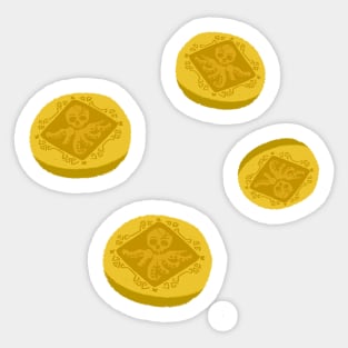 Witcher coins Sticker